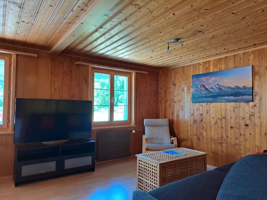 גרינדלוולד Chalet Engi Apt 1 For Up To 8 People מראה חיצוני תמונה